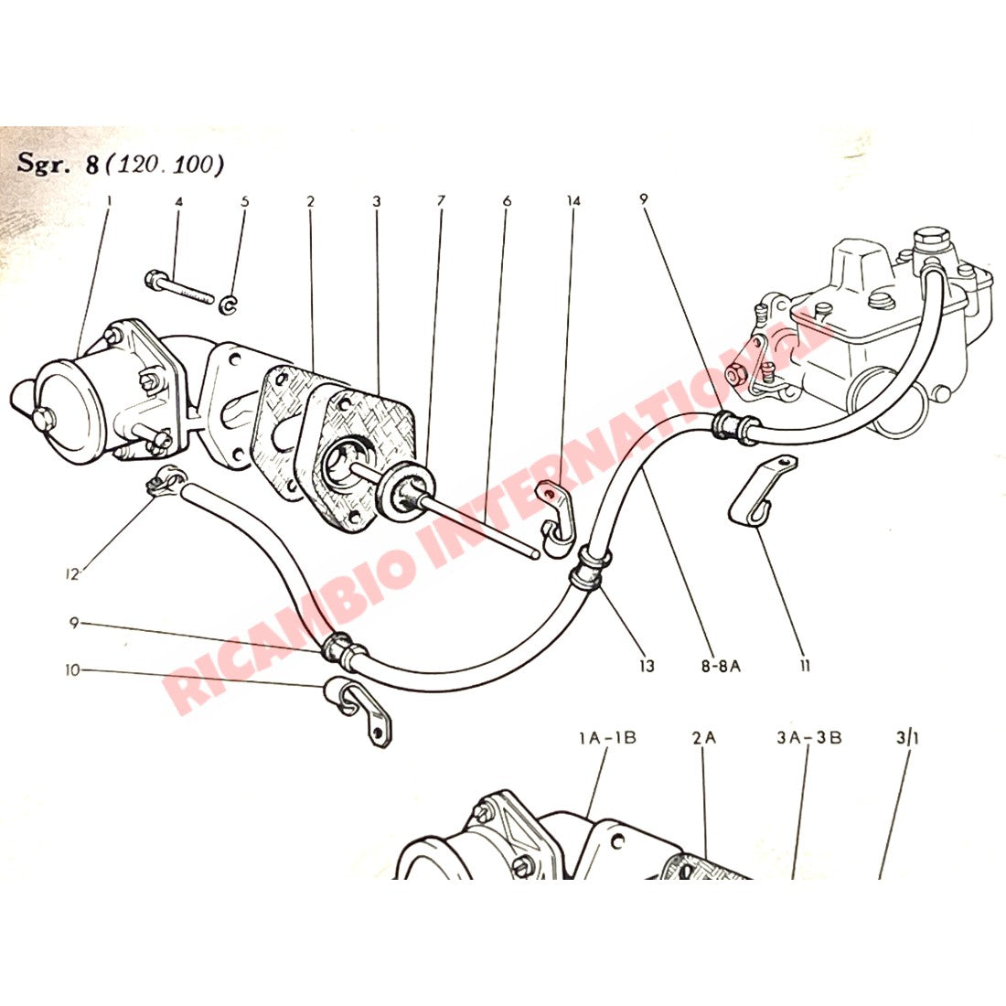 Fuel Pump Spacer - Classic Fiat 500 - Classic Fiat 500 Parts & Spares