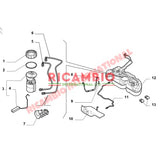 Fuel Tank Pump Rubber Seal - Classic Fiat Panda,New 500 & Abarth,Multipla,New Panda,Punto - Gaskets