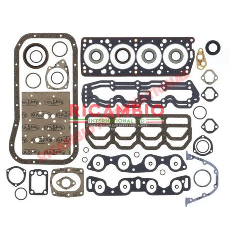 Full Engine Gasket Set - Fiat 124,132,Beta - Gaskets - Seals - Grommets and Rubber Parts