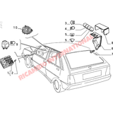Fuse Box - Lancia Delta Integrale - Ignition and Electrical Items