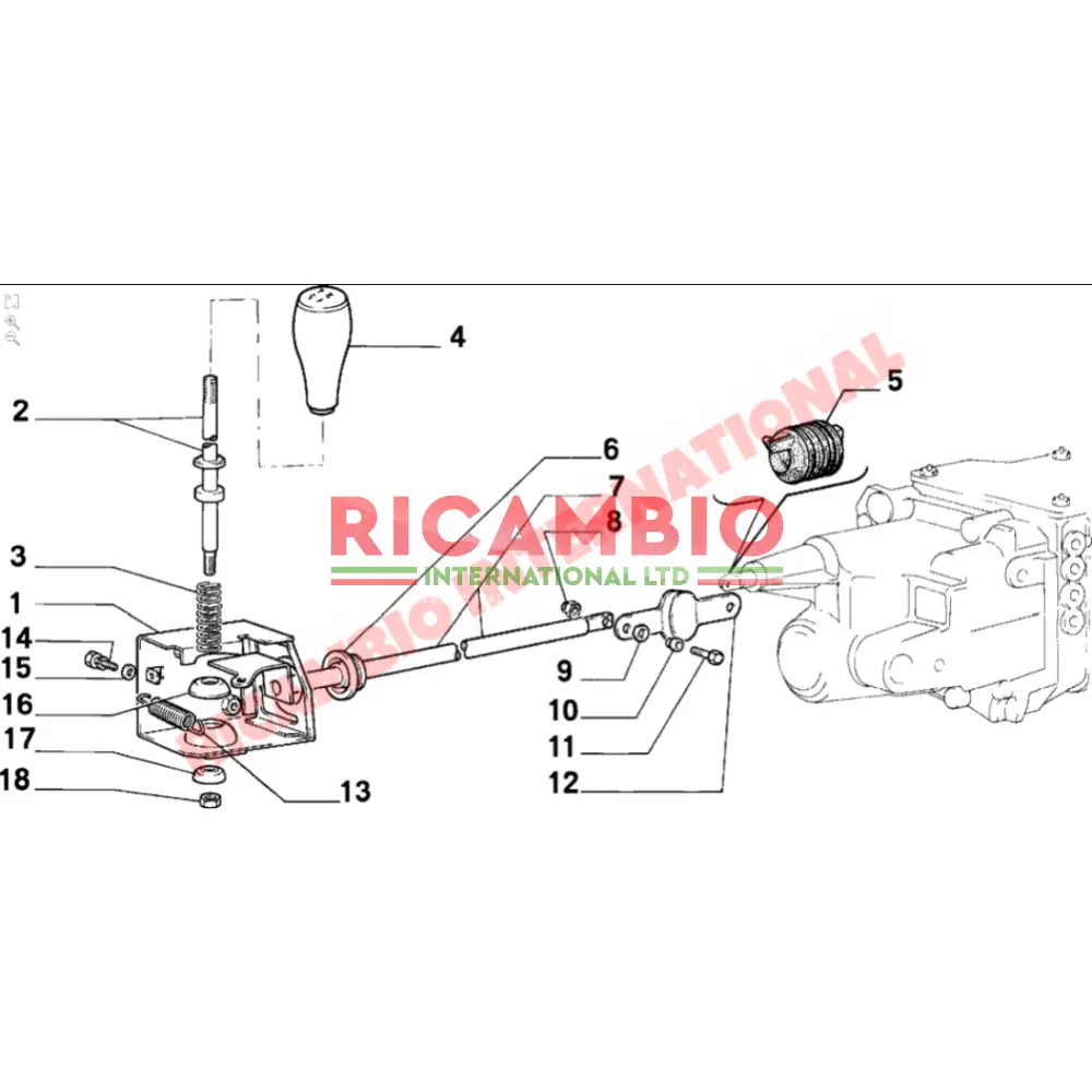 Gear Knob - Fiat 126 BIS - Gearbox & Parts