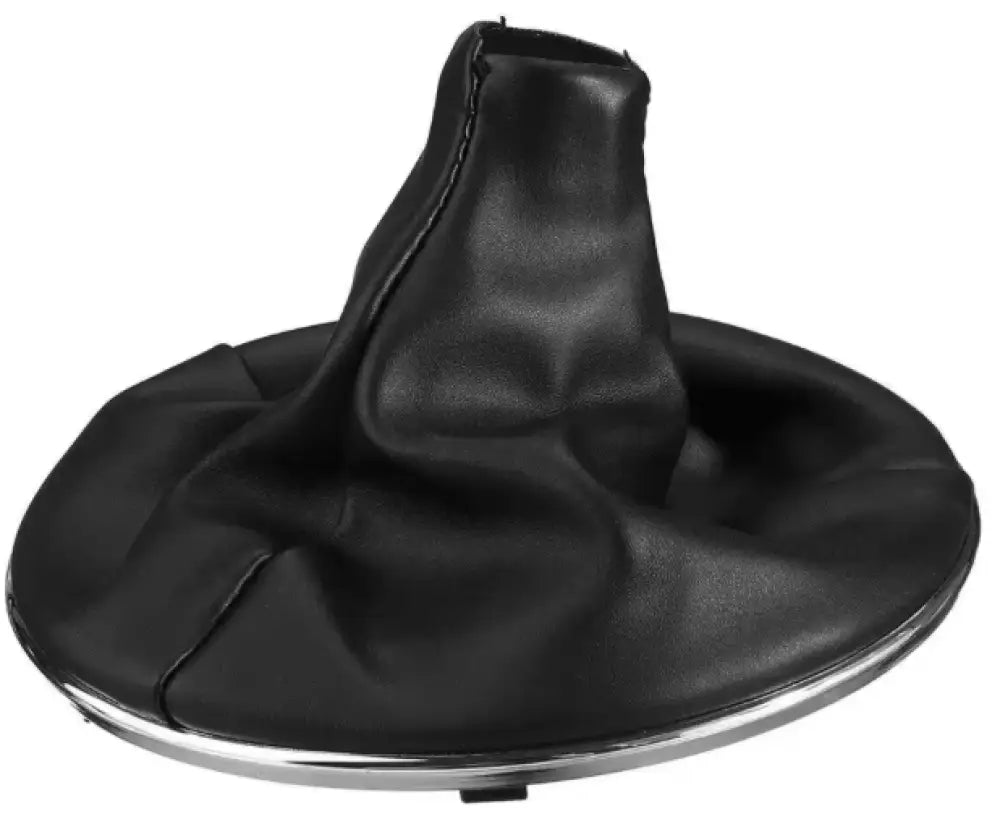 Gear Lever Black Gaiter & Chrome Frame - New Fiat 500