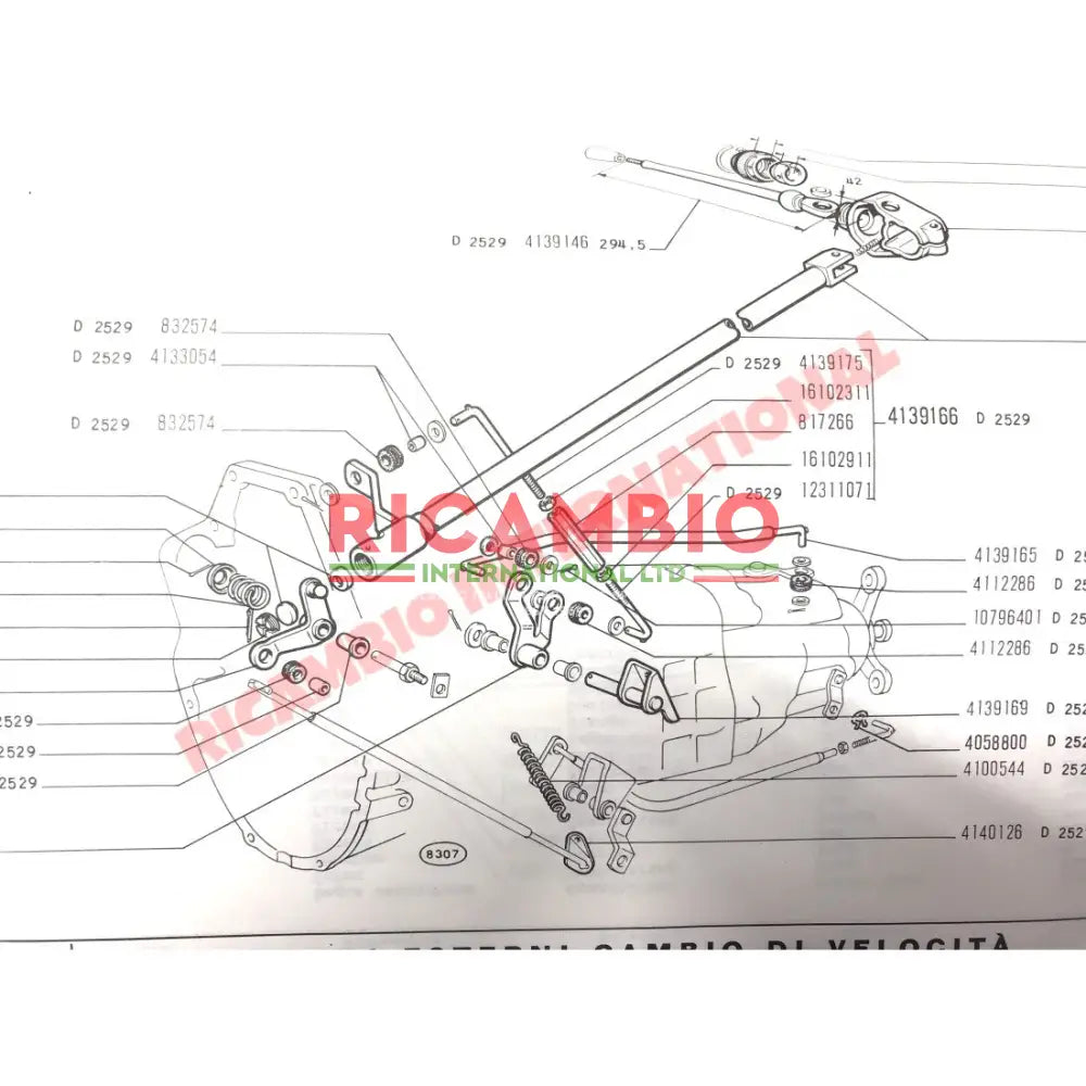 Gear Lever Bush - Fiat 1100 1300,1500,1800,2100,238 - Bushes & Silent Blocks