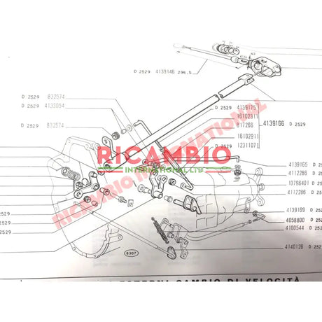Gear Lever Bush - Fiat 1100 1300,1500,1800,2100,238 - Bushes & Silent Blocks