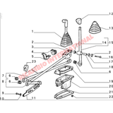 Gear Lever - Classic Fiat Panda - Clutch & Transmission Parts