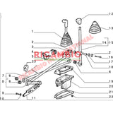 Gear Lever - Classic Fiat Panda - Clutch & Transmission Parts