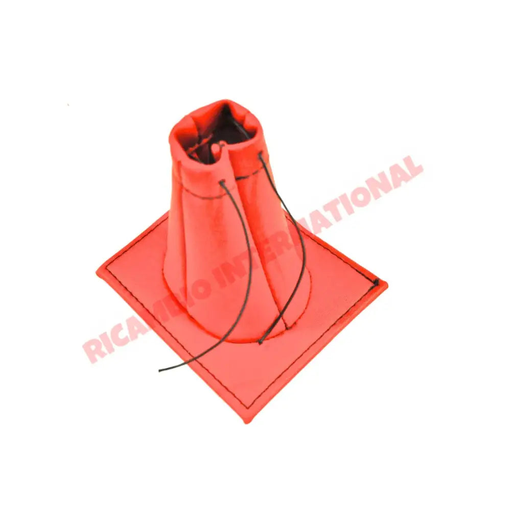 Gear Lever Cover (RED) - Classic Fiat 500 - Interior Trim
