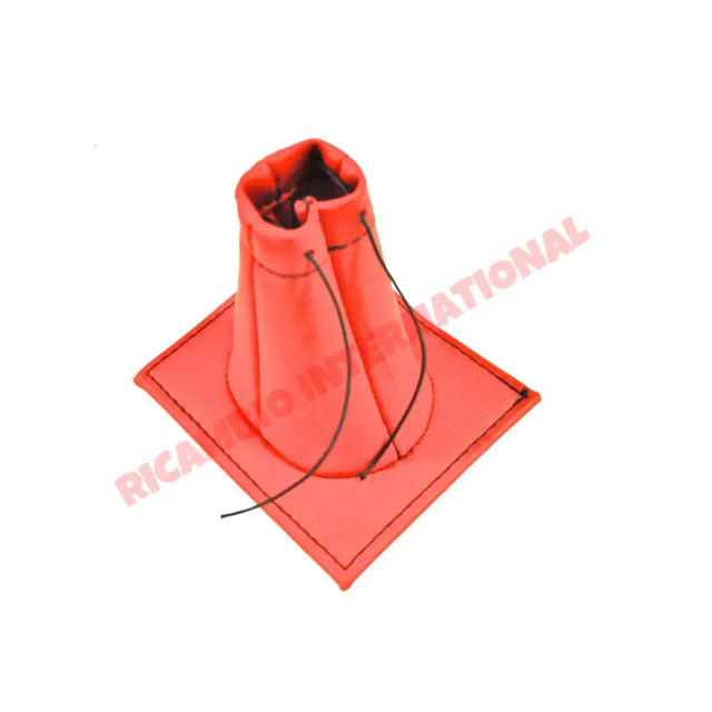 Gear Lever Cover (RED) - Classic Fiat 500 - Interior Trim