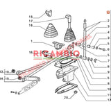 Gear Lever/Linkage Bush Repair Kit - Classic Fiat Panda - Clutch & Transmission Parts