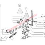 Gear Lever Lower Roller Bearing - Classic Fiat Panda,Punto,Barchetta,Coupe,Cinquecento Y10 - Bearings