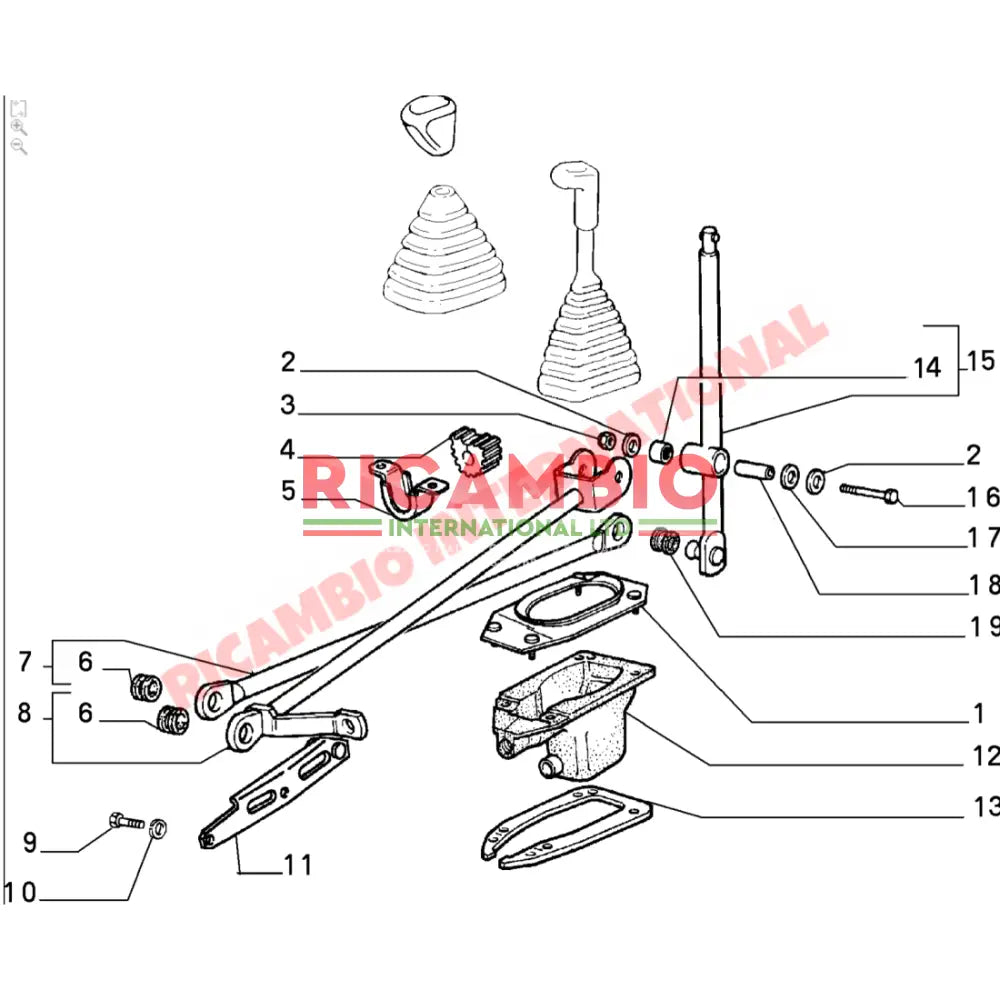 Gear Lever Lower Roller Bearing - Classic Fiat Panda,Punto,Barchetta,Coupe,Cinquecento Y10 - Bearings