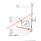 Gear Lever Top & Bottom Cup Kit - Classic Fiat 500,126 Autobianchi Bianchina - Clutch and Transmission Parts