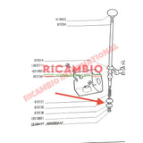 Gear Lever Top & Bottom Cup Kit - Classic Fiat 500,126 Autobianchi Bianchina - Clutch and Transmission Parts