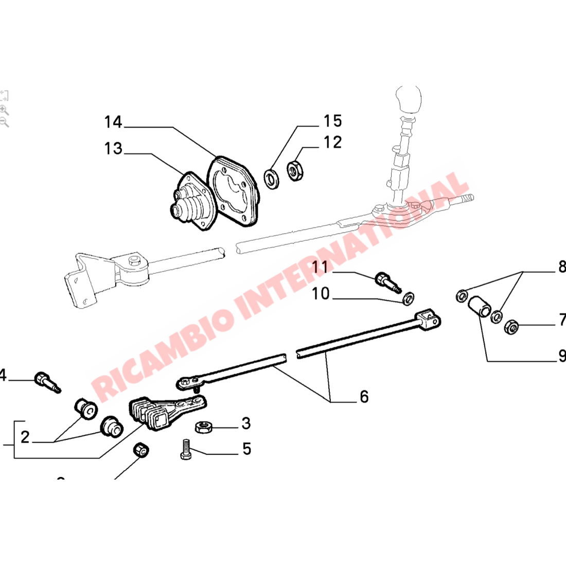 Gear Linkage Bush (2) - Fiat Croma,Lancia Thema Alfa Romeo 164 - Gearbox