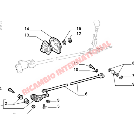 Gear Linkage Bush (2) - Fiat Croma,Lancia Thema Alfa Romeo 164 - Gearbox