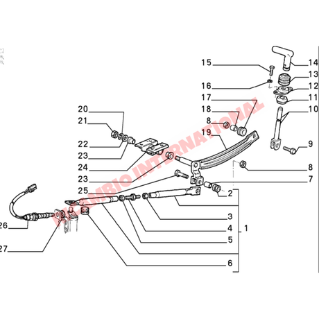 Gear Linkage Bush Kit - Classic Fiat Panda 127 - Clutch & Transmission Parts