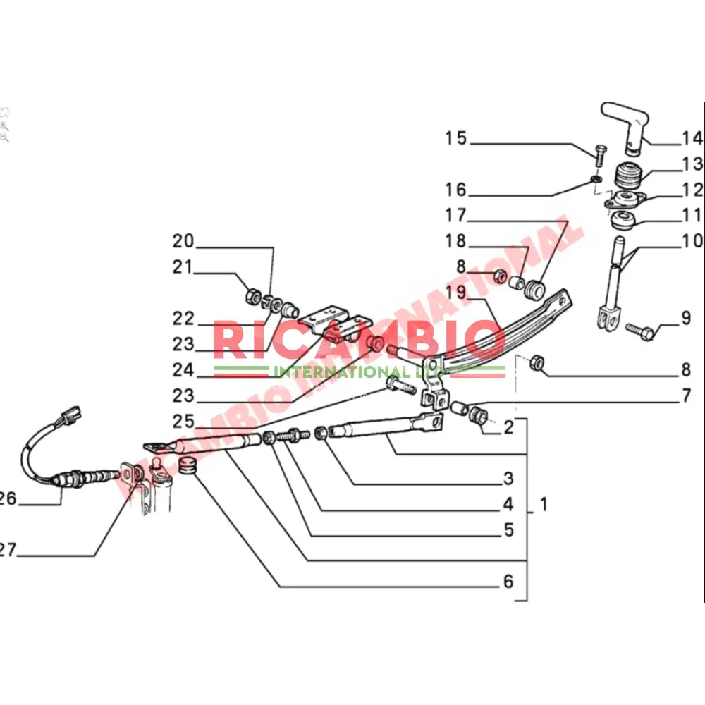 Gear Linkage Bush Kit - Fiat 127 Autobianchi A112 - Bushes and Mounts