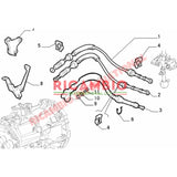 Gear Linkage Cable - Fiat Cinquecento - Cables and Clips