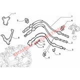 Gear Linkage Cable - Fiat Cinquecento - Cables and Clips