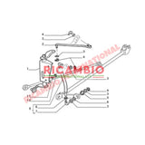 Gear Linkage Support Assy - Classic Fiat Panda 45 127 Autobianchi A112 - Gearbox and Clutch