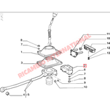 Gear Linkage Support Mount - Lancia Delta - Cables