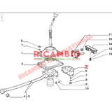 Gear Linkage Support Mount - Lancia Delta - Cables