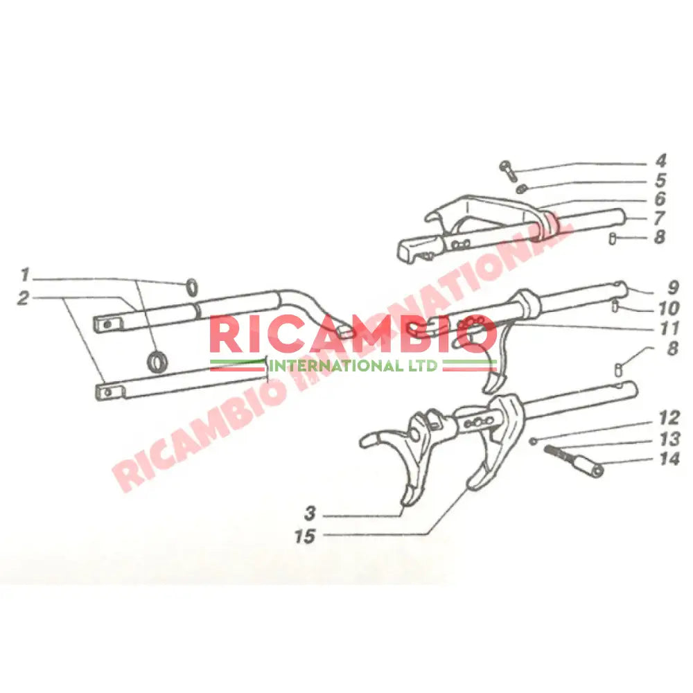 Gear Selector Spring - Classic Fiat 500 126 - Gearbox and Parts