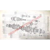 Gearbox Bearing - Fiat 850 - Bearings