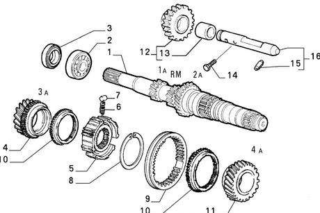Gearbox Bearing - Fiat Cinquecento,Seicento,New Panda,New 500,Punto - BEARING