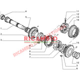 Gearbox Bearing Kit - Classic Fiat Panda Uno Lancia Y10 - Clutch & Transmission Parts