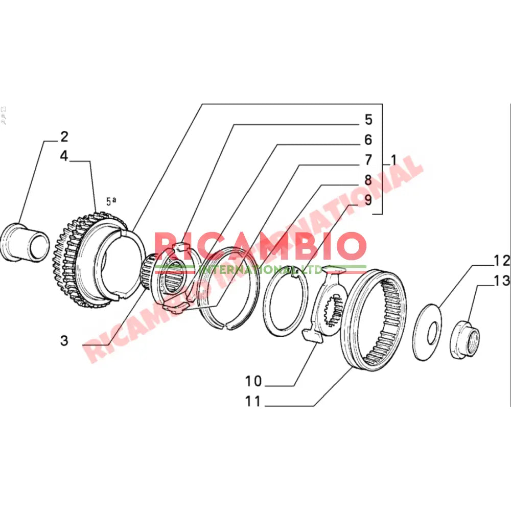 Gearbox Bearing Kit - Classic Fiat Panda Uno Lancia Y10 - Clutch & Transmission Parts