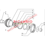Gearbox Bearing Kit - Classic Fiat Panda Uno Lancia Y10 - Clutch & Transmission Parts