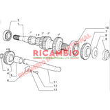 Gearbox Bearing Kit - Classic Fiat Panda Uno Lancia Y10 - Clutch & Transmission Parts