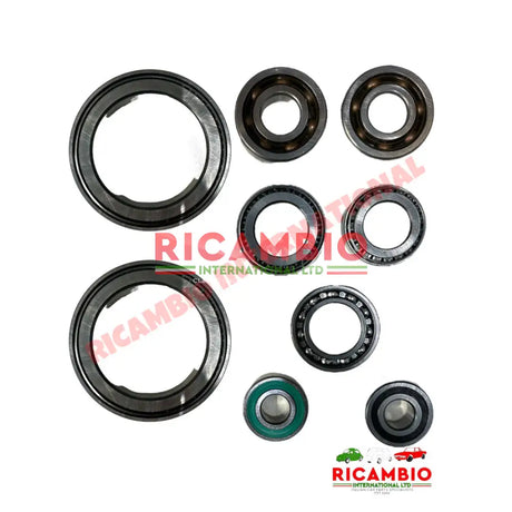 Gearbox Complete Bearing Kit (9 piece) - Classic Fiat Panda 4x4 - Clutch & Transmission Parts