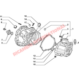 Gearbox Differential Oil Seal - Classic Fiat panda,Cinquecento,Seicento Lancia Y10 - Clutch & Transmission Parts