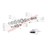 Gearbox Fourth 4th Gear - Classic Fiat 500 126 - Gearbox and Parts