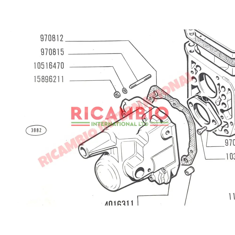 Gearbox Front Casing Gasket - Classic Fiat 500,126 - Gaskets & Oil Seals