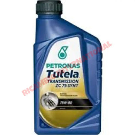 Gearbox Oil TUTELA ZC75 Synth 1Ltr (75W) - Service Items