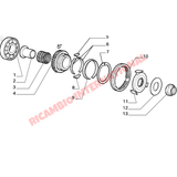 Gearbox Pad Kit 5th Gear - Classic Fiat Panda,Uno,Cinquecento,Seicento Lancia Y10 - Lancia Y10