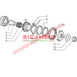 Gearbox Pad Kit 5th Gear - Classic Fiat Panda,Uno,Cinquecento,Seicento Lancia Y10 - Lancia Y10