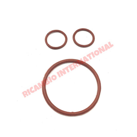 Gearbox Selector Shaft & Input Shaft Housing Rubber Seal Kit - Classic Fiat 500,126 - Gaskets - Seals - Grommets