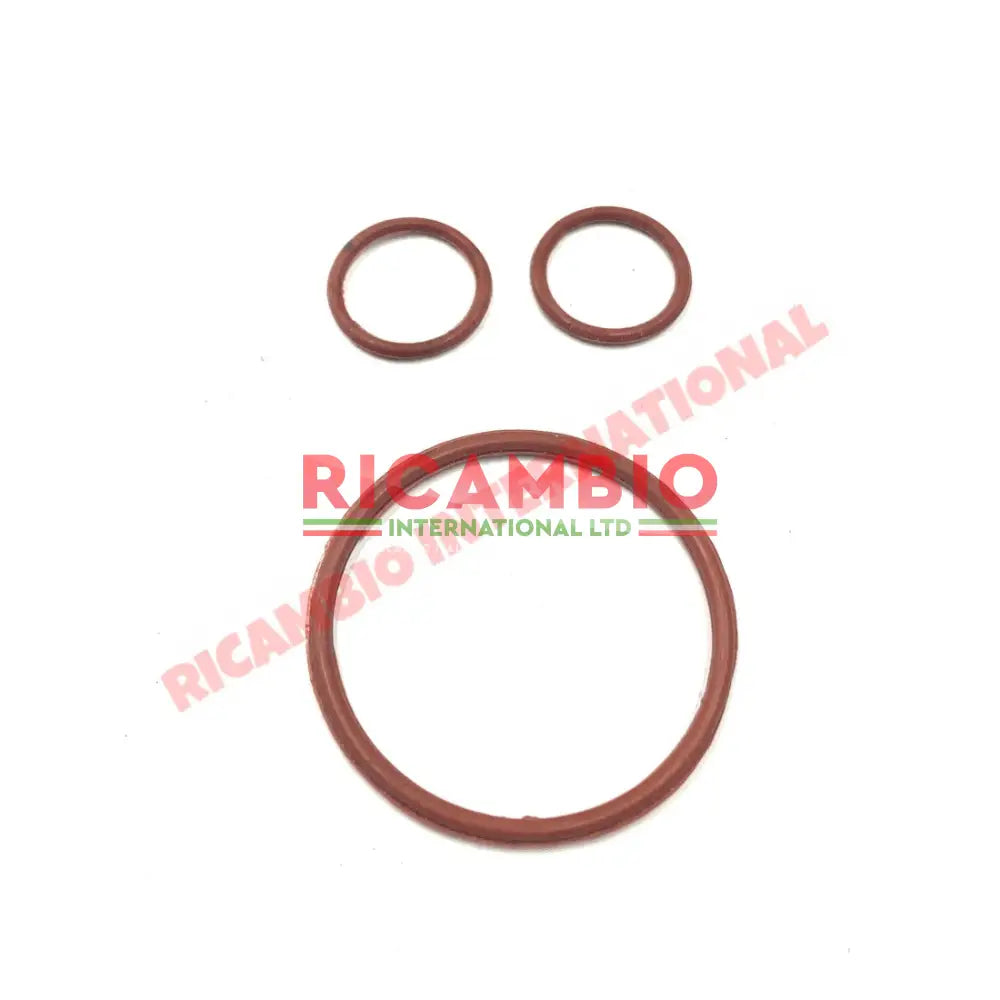 Gearbox Selector Shaft & Input Shaft Housing Rubber Seal Kit - Classic Fiat 500,126 - Gaskets - Seals - Grommets