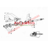 Gearbox Sleeve Wire Clip - Classic Fiat 500,126 - Gearbox & Parts