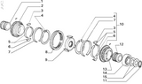 Gearbox Syncro Spring - Classic Fiat Panda,Uno,Cinquecento,Seicento Lancia Y10 - Gearbox and Parts