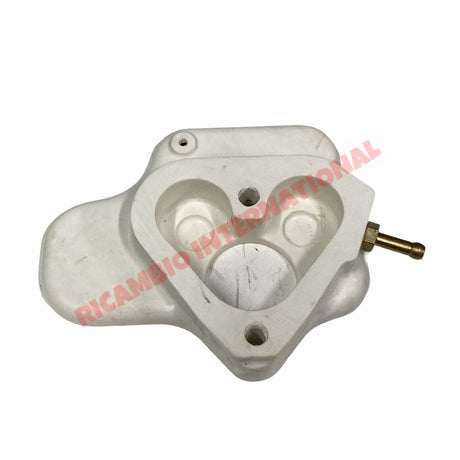 Genuine Fiat Carburettor Base Spacer & Two Gaskets - Fiat 126 - Fuel System