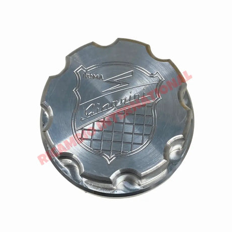 Giannini Alloy Fuel Petrol Cap - Classic Fiat 500 - Alloy Finish Abarth - Abarth