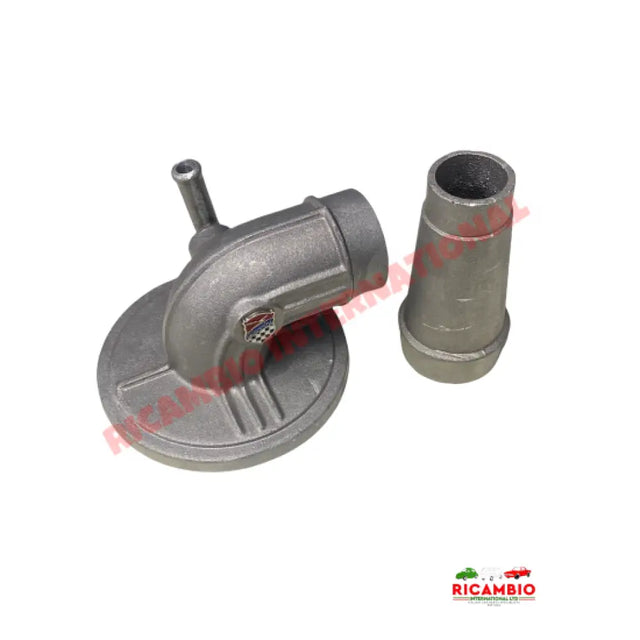 Giannini Aluminium Air Filter Lid and Tapered Pipe Kit - Classic Fiat 500,126 - Modifications