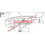 Glove Box Barrel & Keys - Lancia Delta Integrale,Evolution - Handles - Locks and Catches