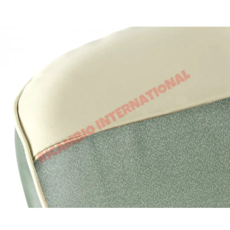 Green Cloth & Vinyl Seat Covers Set - Classic Fiat 500 - Seat Covers - Padding and Seat Spring