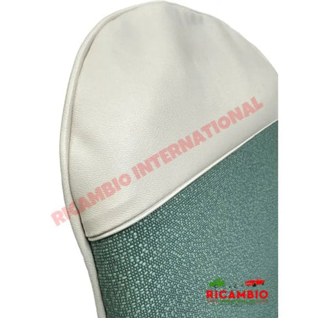 Green Cloth & Vinyl Seat Covers Set - Classic Fiat 500 - Seat Covers - Padding and Seat Spring